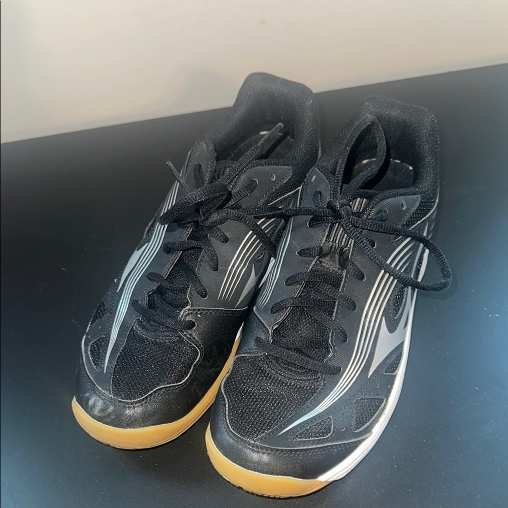 Black and White Athletic Shoes